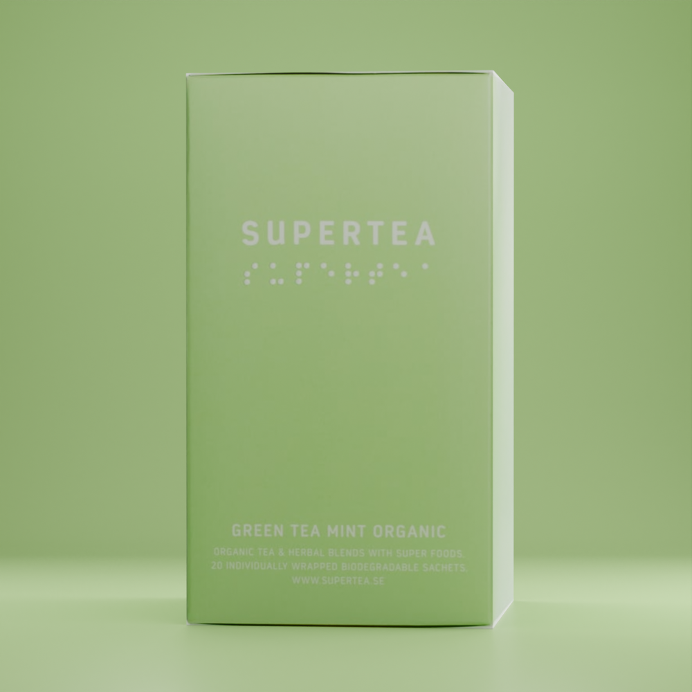 Supertea Green Tea Mint Organic