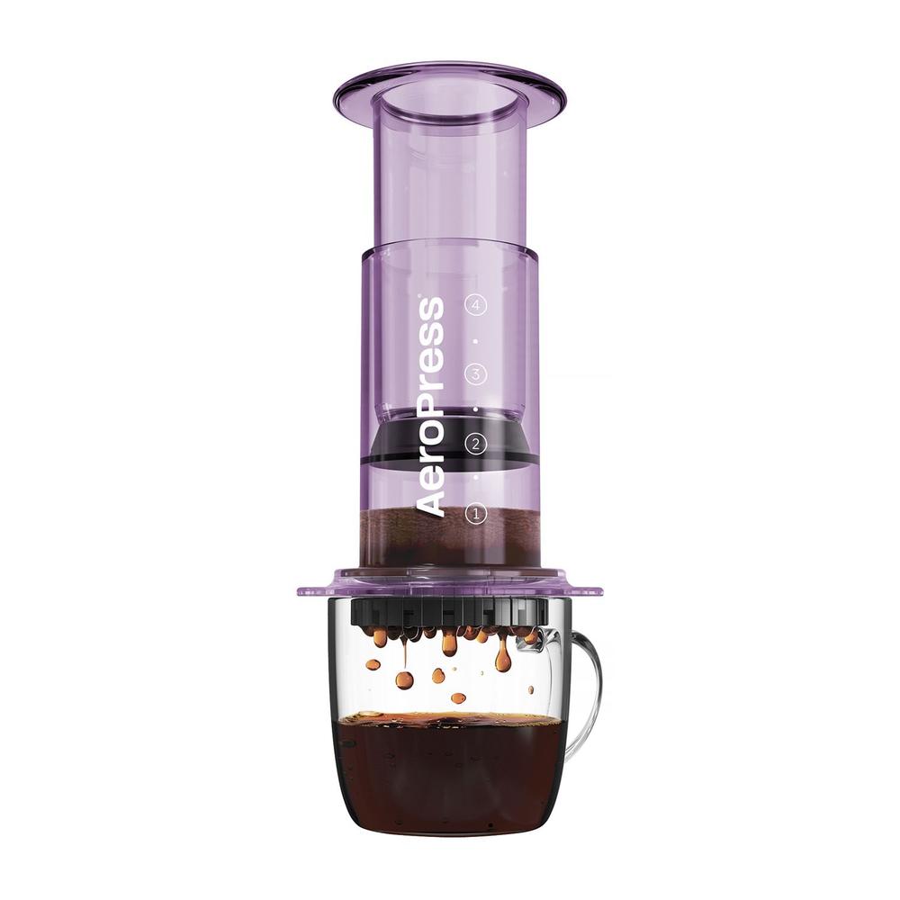 Zaparzacz do kawy AeroPress Clear Purple