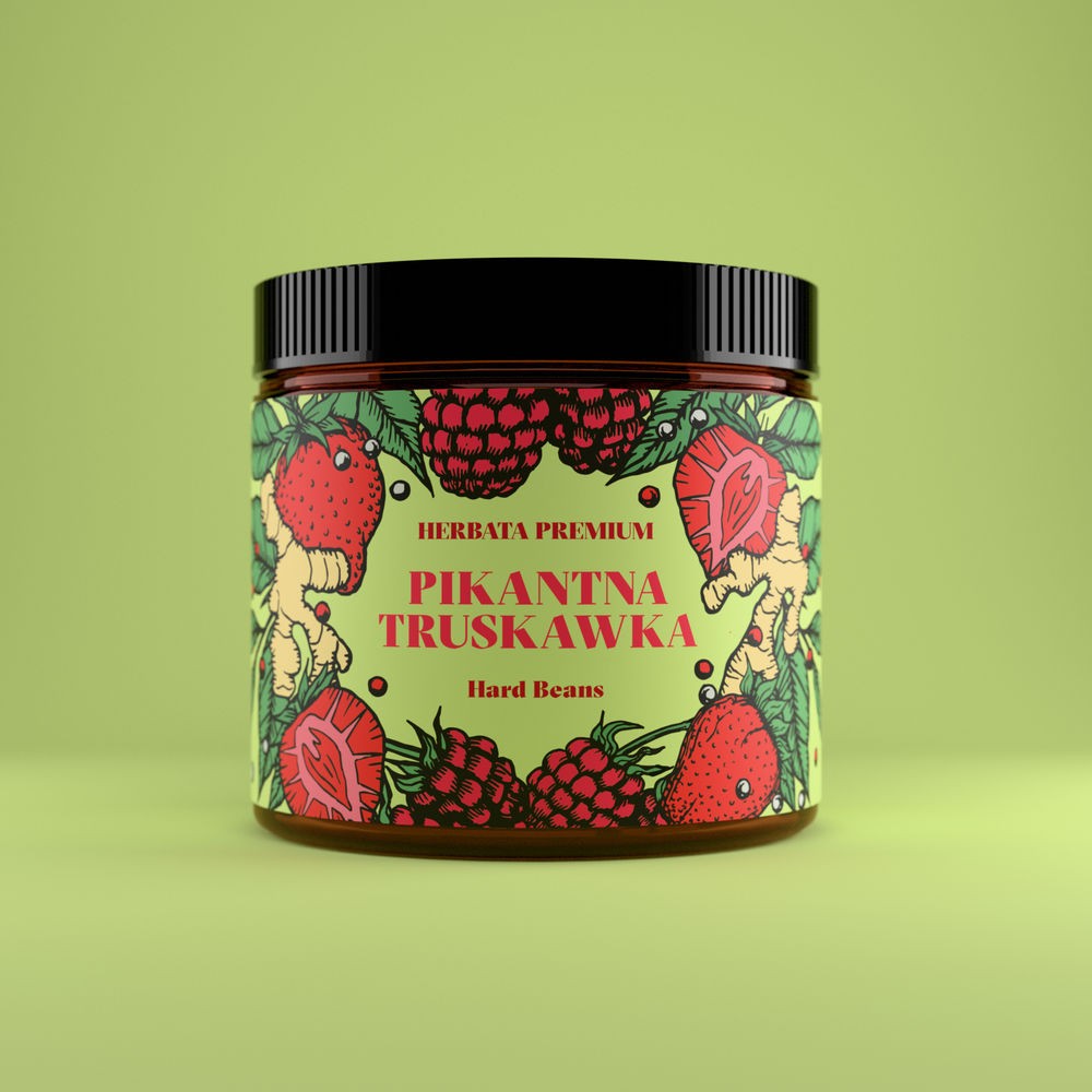 Herbata Pikantna Truskawka 50 g