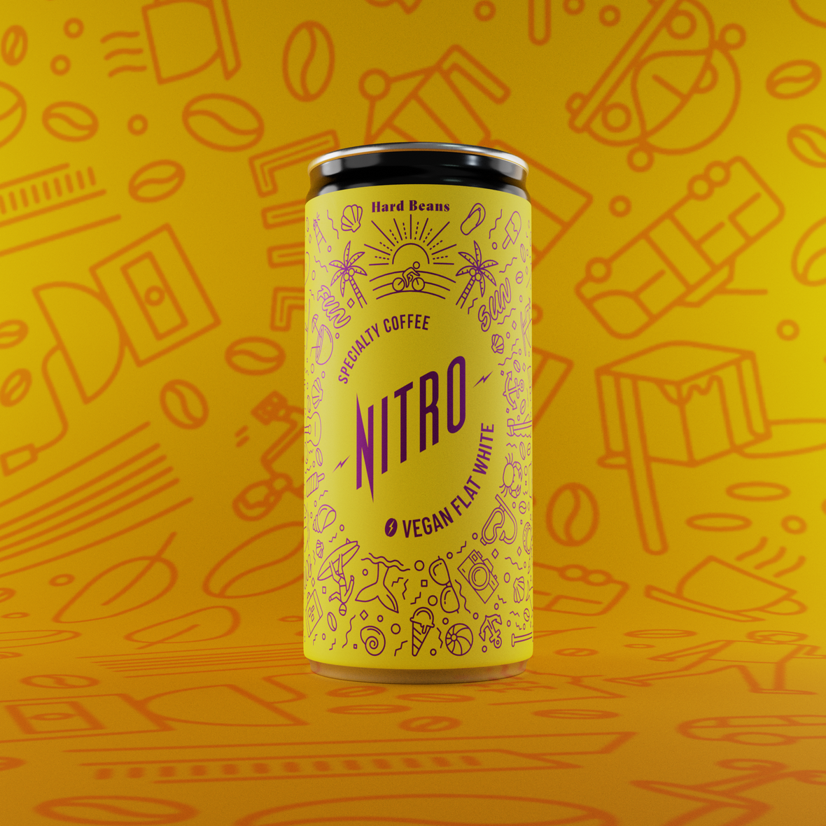 NITRO - VEGAN FLAT WHITE 200 ml