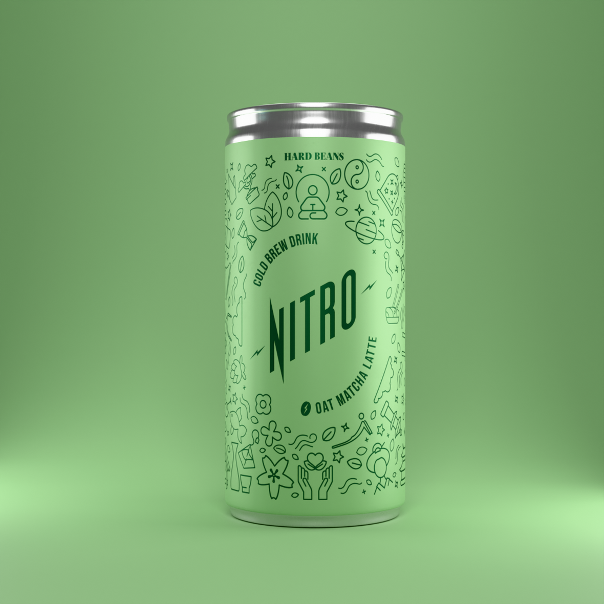 NITRO - OAT MATCHA LATTE 200 ml