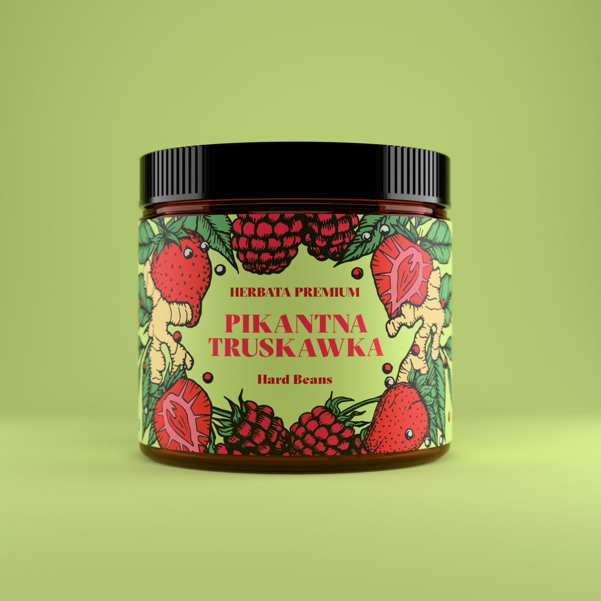 Herbata Pikantna Truskawka 50 g