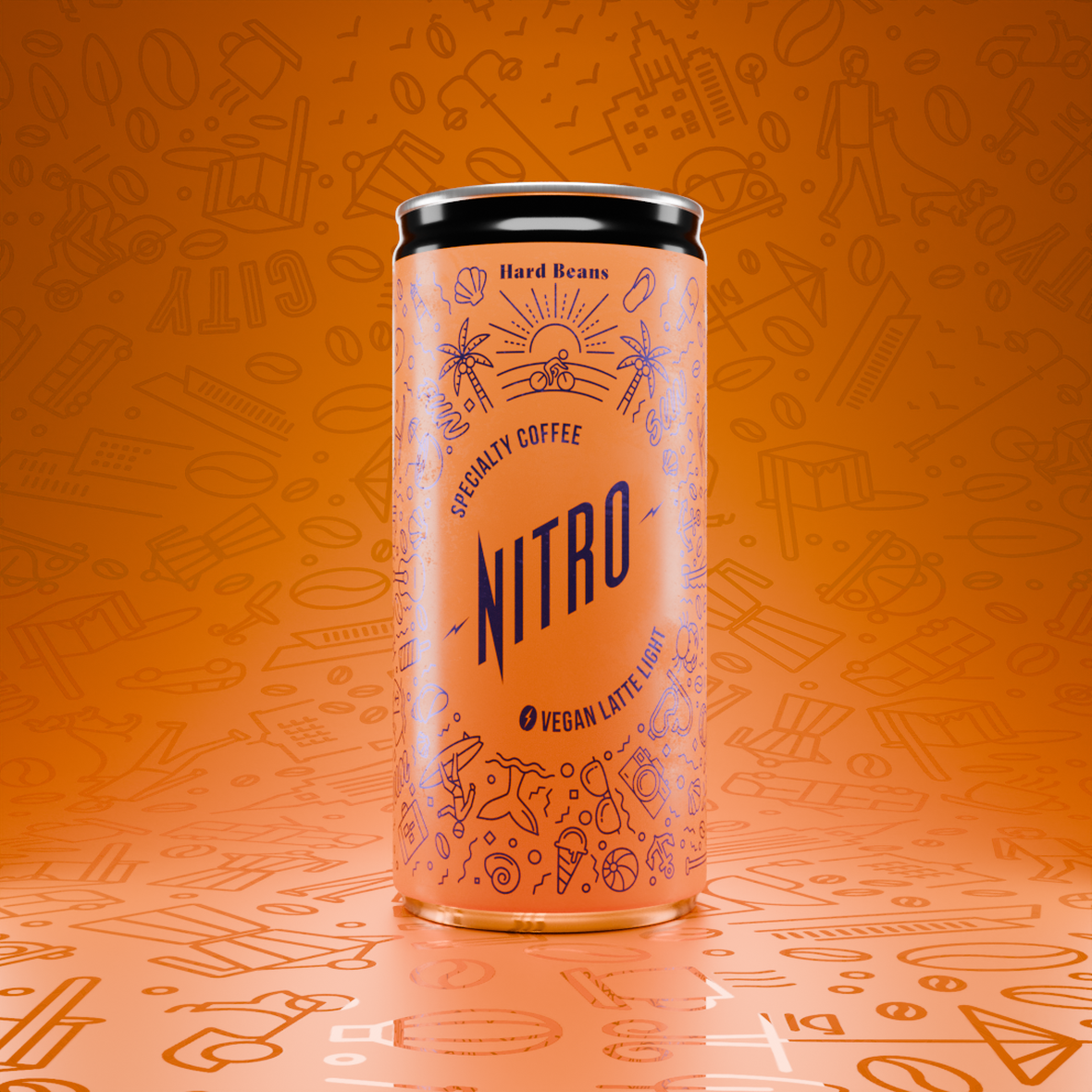 NITRO - VEGAN LATTE LIGHT 200 ml