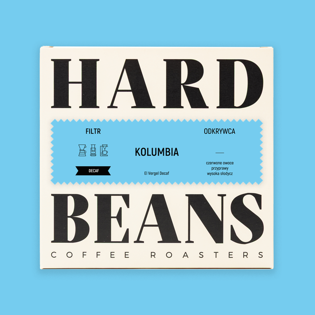 Kolumbia El Vergel Decaf Filtr