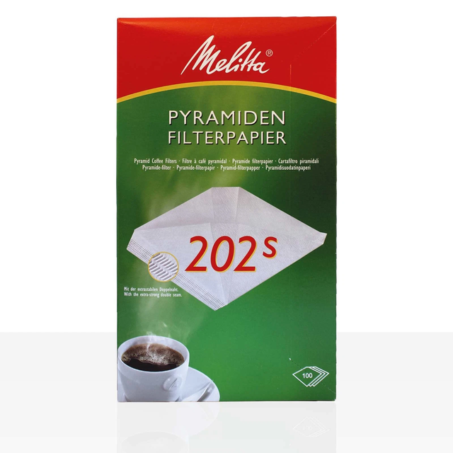 Melitta Cafina papierowe filtry do kawy SF 202's - 100 sztuk