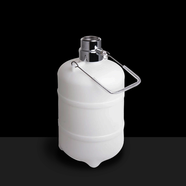 Keg 5L, typ Flach, fitting typu A do nitro