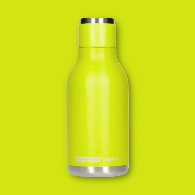 Asobu - Urban Water Bottle Limonkowy - Butelka termiczna 460 ml