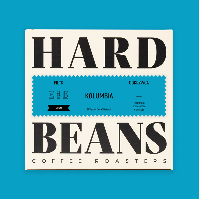 Kolumbia El Vergel Decaf Natural Filtr