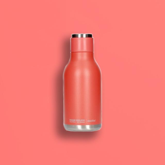 Asobu - Urban Water Bottle Brzoskwiniowy - Butelka termiczna 460 ml